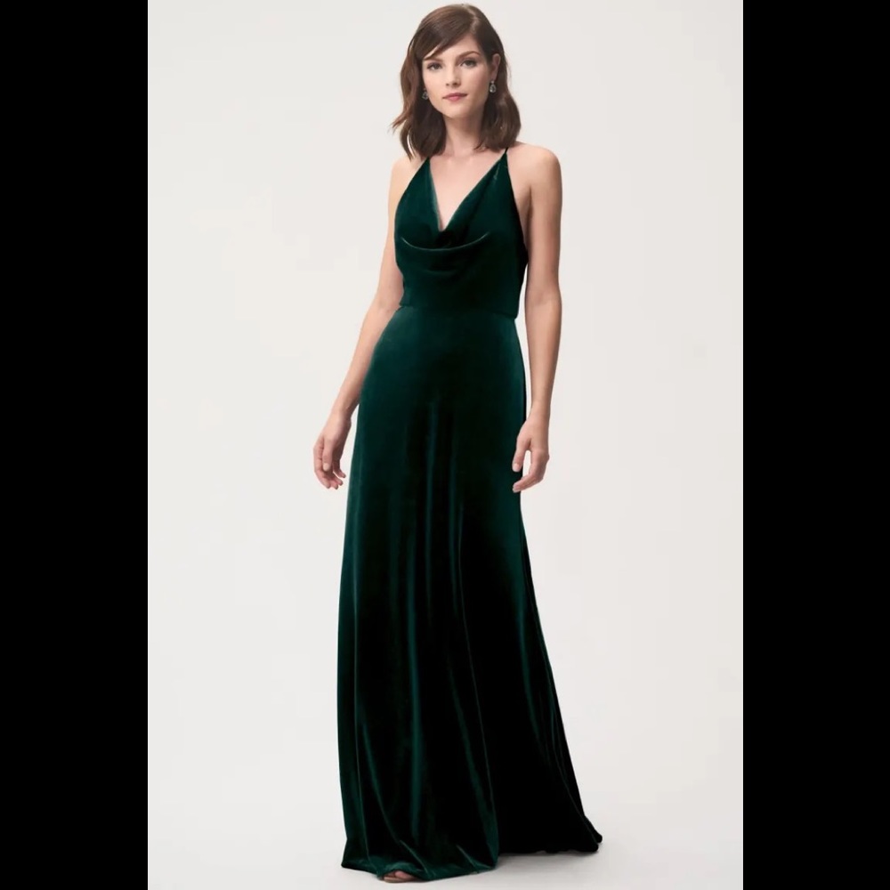 Jenny Yoo Sullivan dress in Emerald size 2
